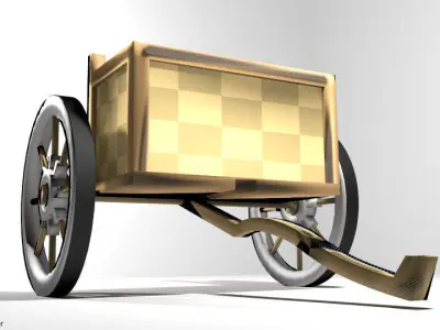 Chariot - Assyrians 3D model