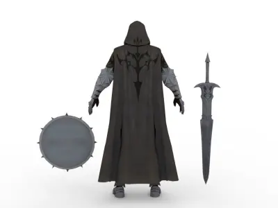 Warrior 3D model purchase