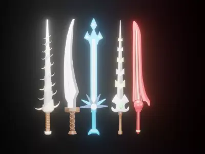 Swords 3D model