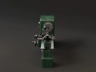 Lathe 3D model