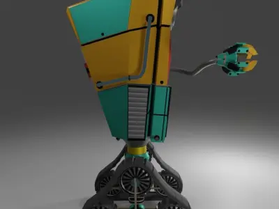 3D Robot Model 3D model buy