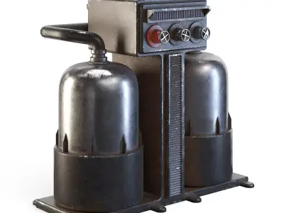 Factory Machine 3D model buy