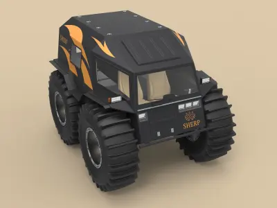 SHERP ATV 3D model purchase