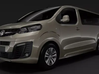Vauxhall Zafira Life L3 2020 3D model