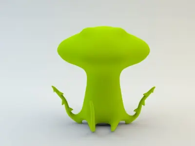 Swamp Creature Free 3D model