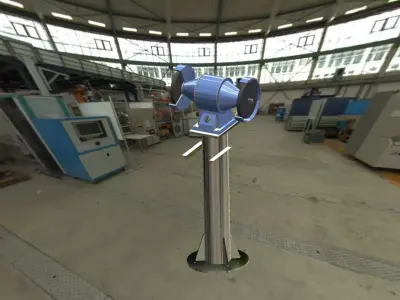 Bench Grinder Stand 3D model