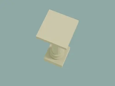 Ancient Greek Columns Free low-poly 3D model