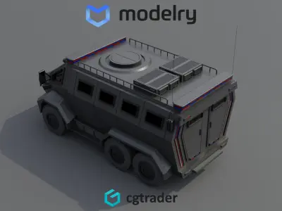 SWAT Vehicle 3D model order