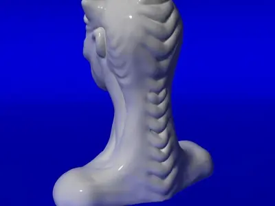 Firma ceramic bust 3D model