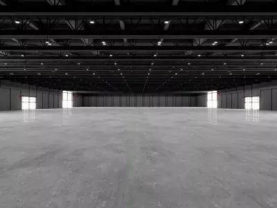 Exhibition - Exhibition Hall - Inside the Factory Warehouse 3D model