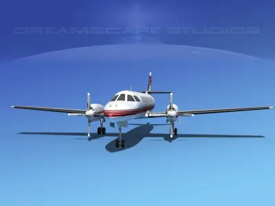 Swearingen SA226 Corporate 1 3D model