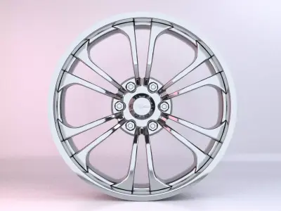 Raceline 282 Jaded Wheels Low-poly 3D model