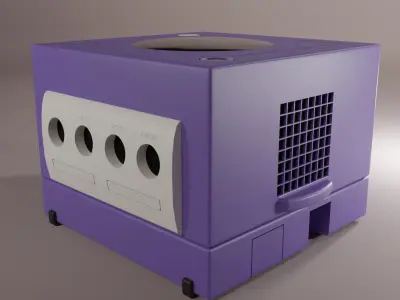 Nintendo GC 3D model