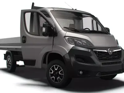 Opel Movano Tipper HQInterior 4300WB 2023 3D model