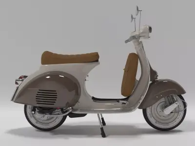 vespa 01 3D model by glennaguiar