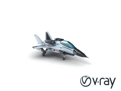 CyberHawk Electronic Warfare model pack Low-poly 3D model