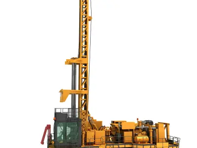 Rotary Drilling Rig 3D model order