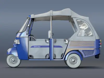 APE Piaggio Calessino 3D model