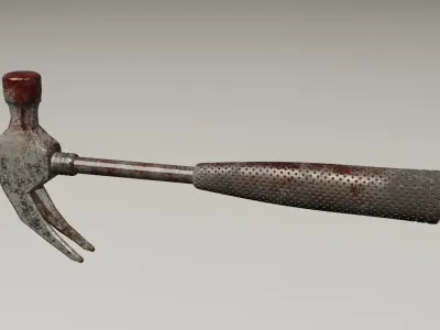 Hammer- Low Poly Low-poly 3D model