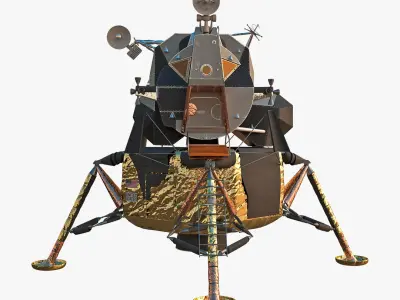 Apollo Lunar Module 3D model