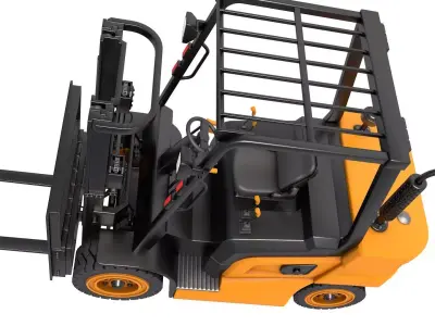 Industrial Forklift  3D model