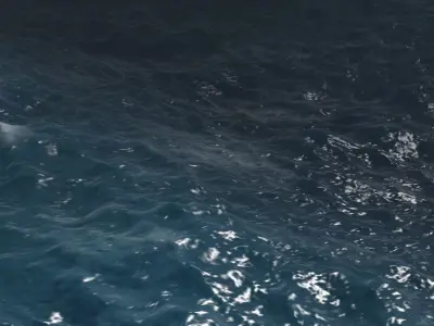 sea ocean aniamtion river lake water 3D model