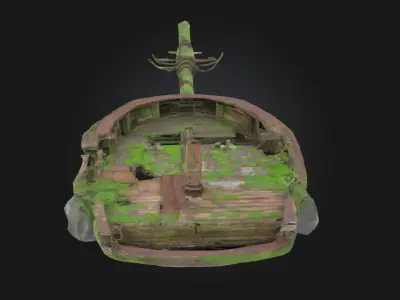 Shipwrecked Dreams  Echoes of a Voyage Lost 3D model