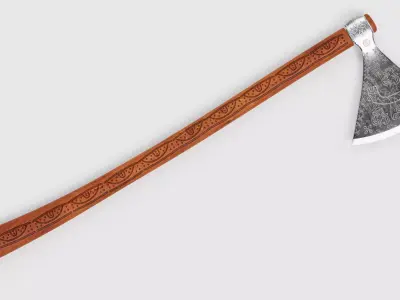 -Viking Axe V3- 3D model