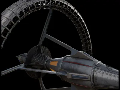 satalite 3D model