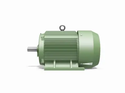 280M B3 Left 2 Pole IEC electric-motor - 3D CAD model 3D model