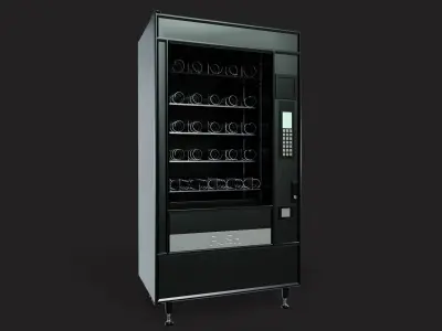Vending machine 3D model get
