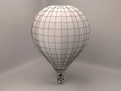 Hot air balloon 2 Free 3D model