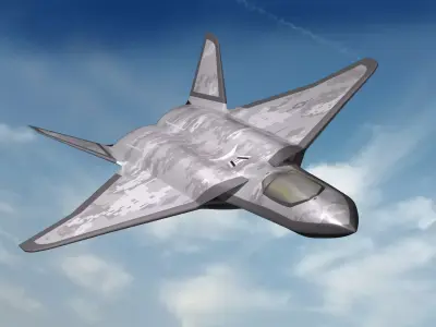 NGAD concept 3D model