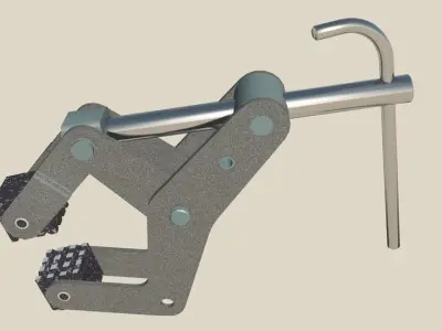 Manual Clamp Free 3D model purchase