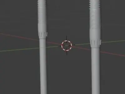 20 Inch Travel ORI Branded Struts Low-poly 3D model