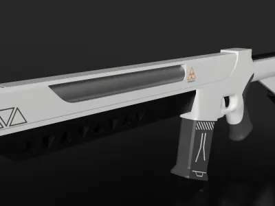 SCI-FI Rifle 3D model 3