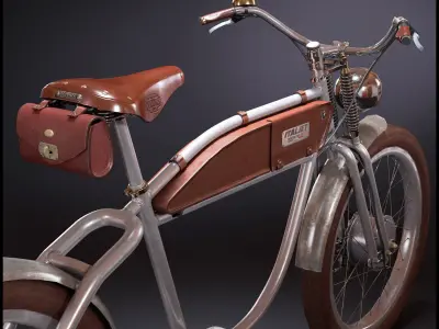 Ascot Italjet Electric Bike 3D model
