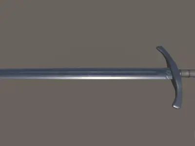 Onehanded Sword Low-poly 3D model