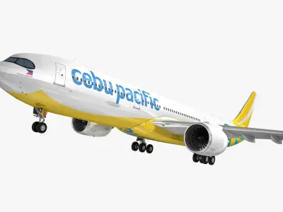 Airbus A330neo Cebu Pacific 3D model