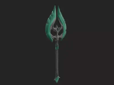 axe 3D Model 005 Low-poly 3D model