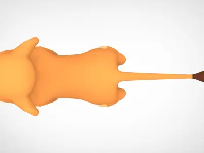 Lion Cub 3D model