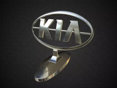 kia logo 3D model from CGTrader
