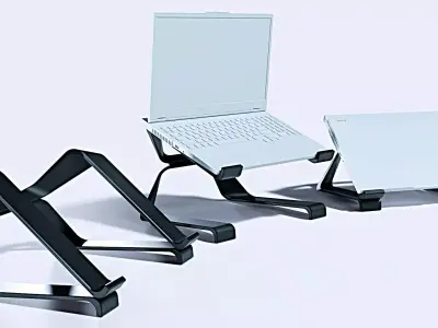 Modern Laptop Stand 3D model