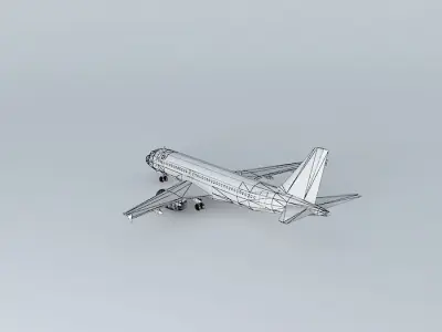 a320 airplane Free 3D model
