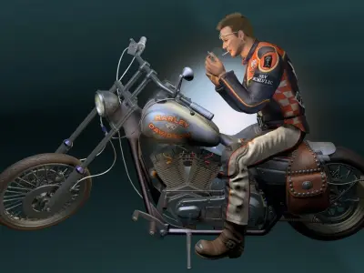On the Highway 3D model