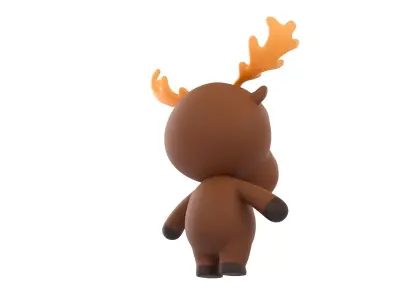 Character034 Moose 3D model
