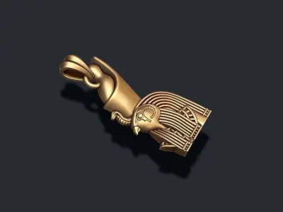 Horus pendant 3D print model purchase