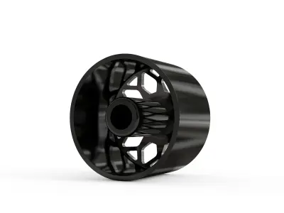 FRONT KG1 KD016-2 DUALLY WHEEL 3D MODEL 3D model