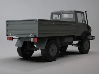 MERCEDES BENZ-UNIMOG 3D model