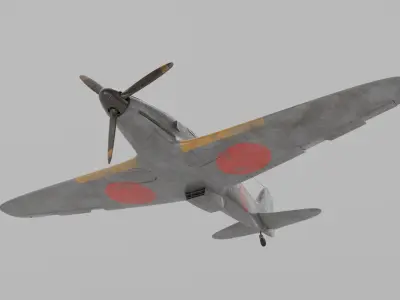  Kawasaki KI 61 Hien Military Aircraft 